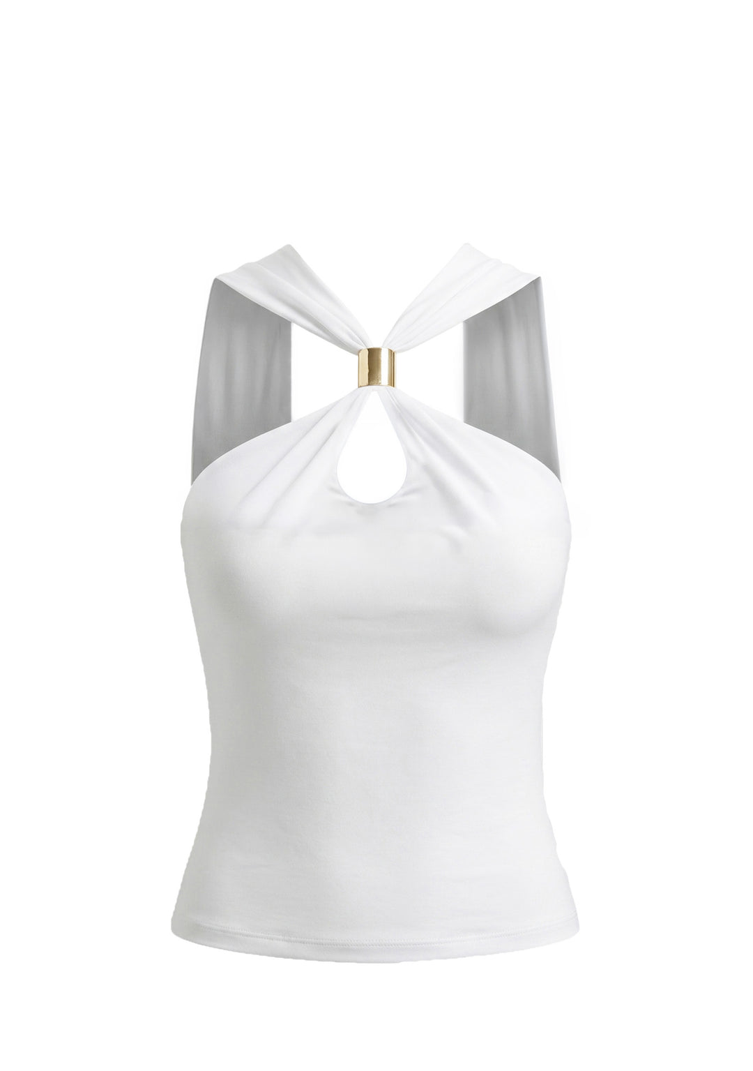 TOP DONNA Bianco Kaos