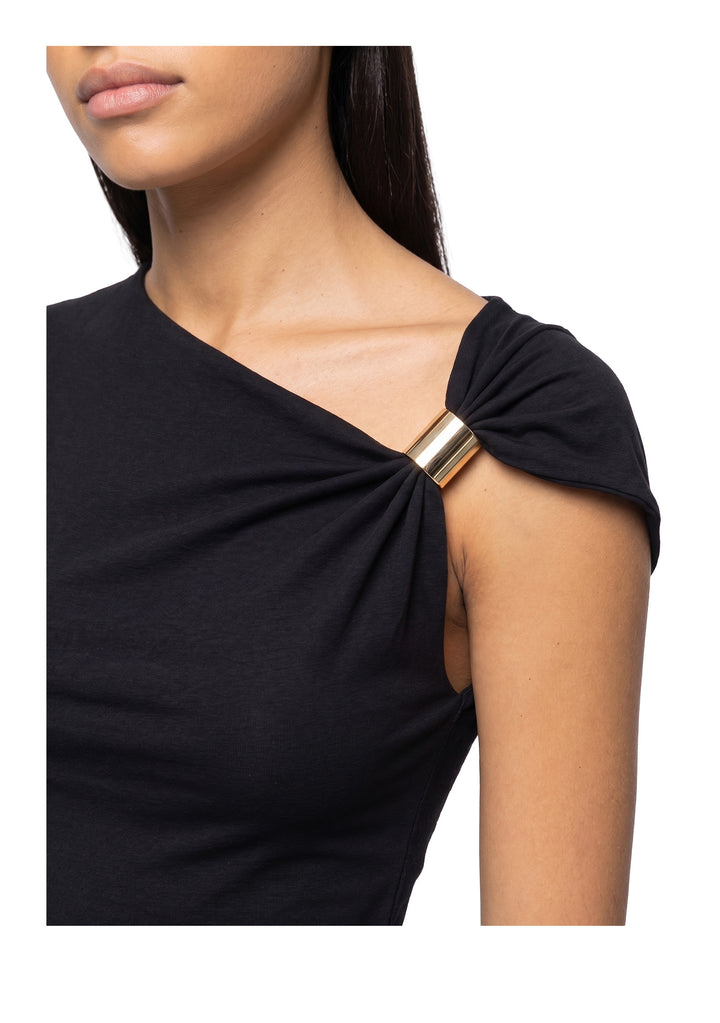 T-SHIRT DONNA Nero Kaos