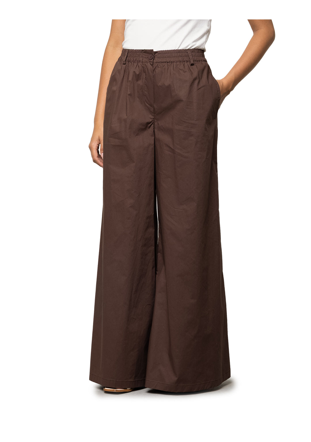 PANTALONE DONNA Marrone Kaos