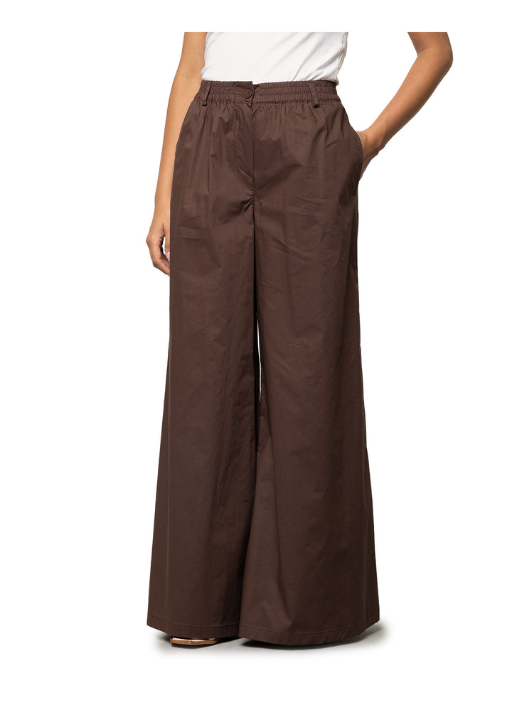 PANTALONE DONNA Marrone Kaos