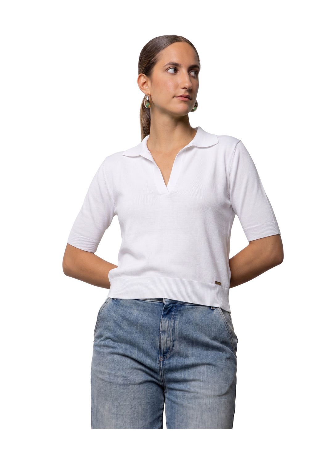 MAGLIA DONNA Bianco Kaos