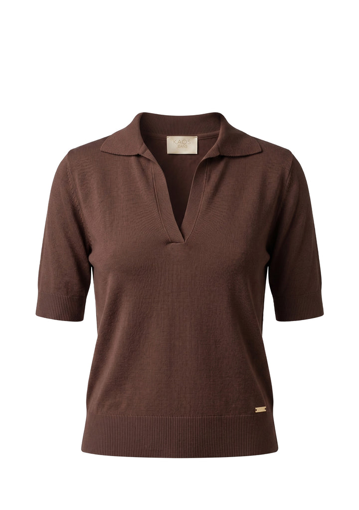 MAGLIA DONNA Marrone Kaos