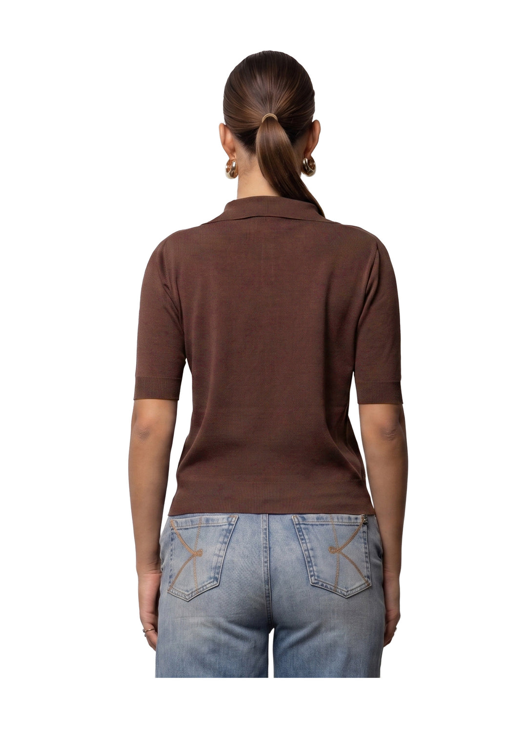 MAGLIA DONNA Marrone Kaos