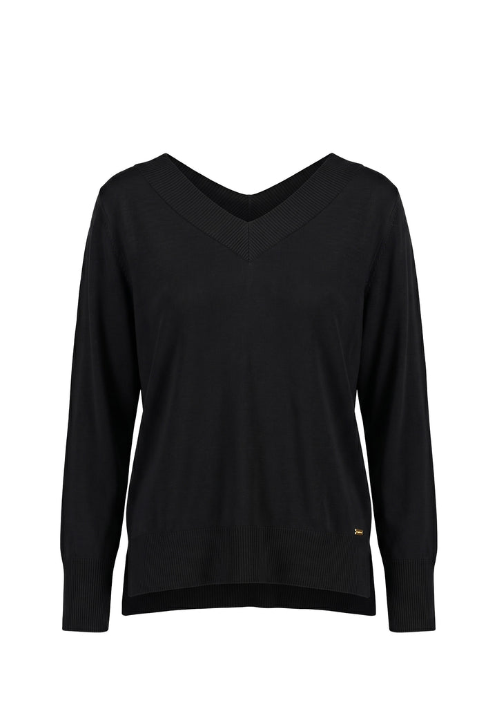 MAGLIA DONNA Nero Kaos
