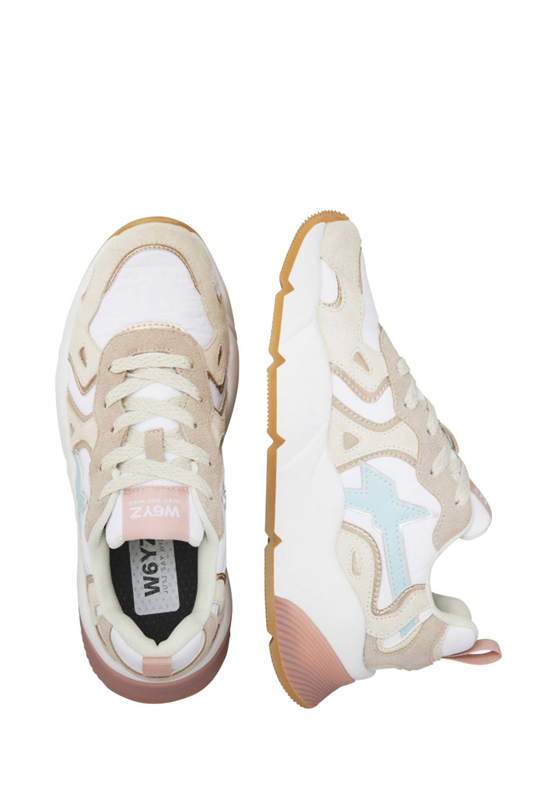 SNEAKERS DONNA Beige W6yz