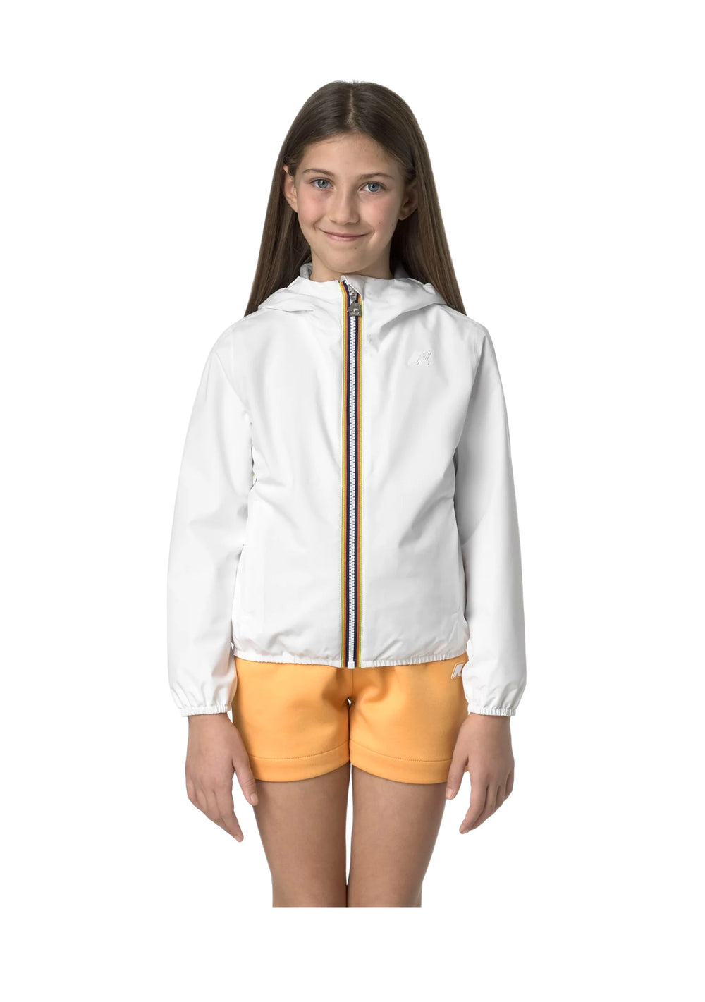 GIACCA JUNIOR Bianco K-way
