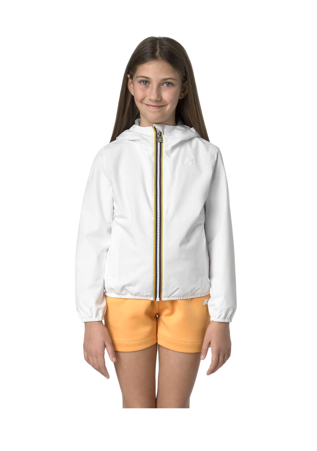GIACCA JUNIOR Bianco K-way