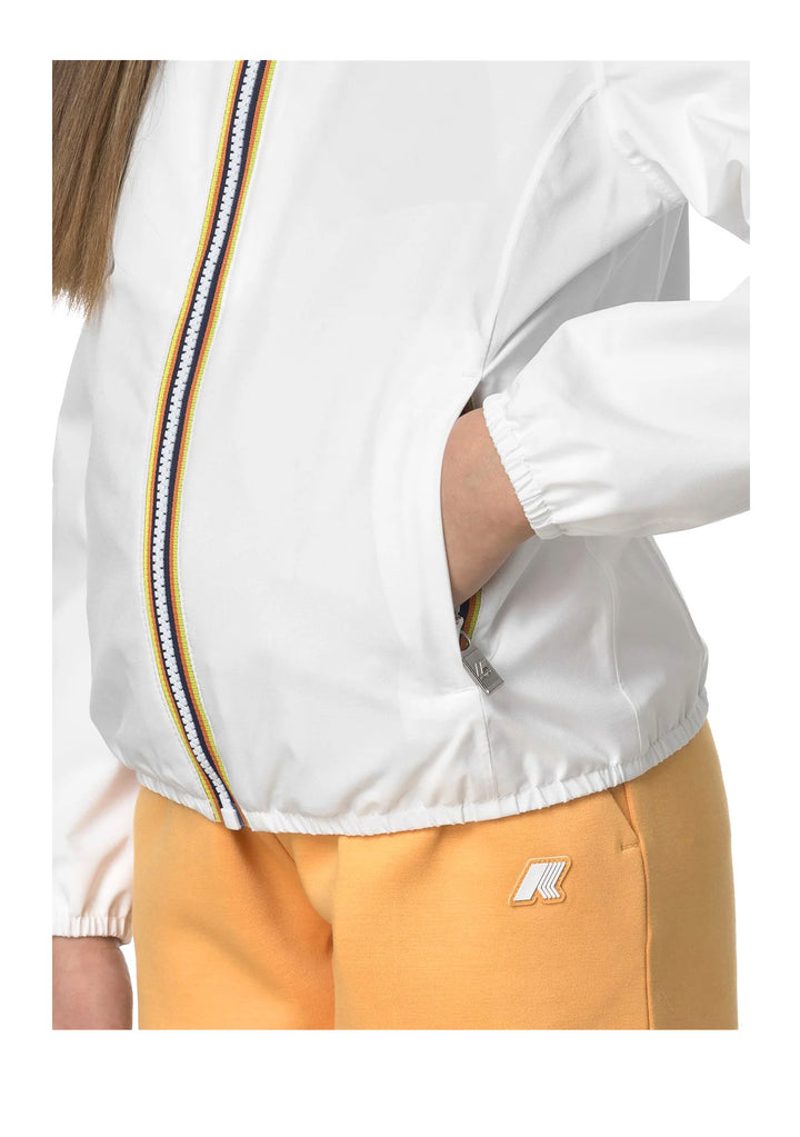 GIACCA JUNIOR Bianco K-way