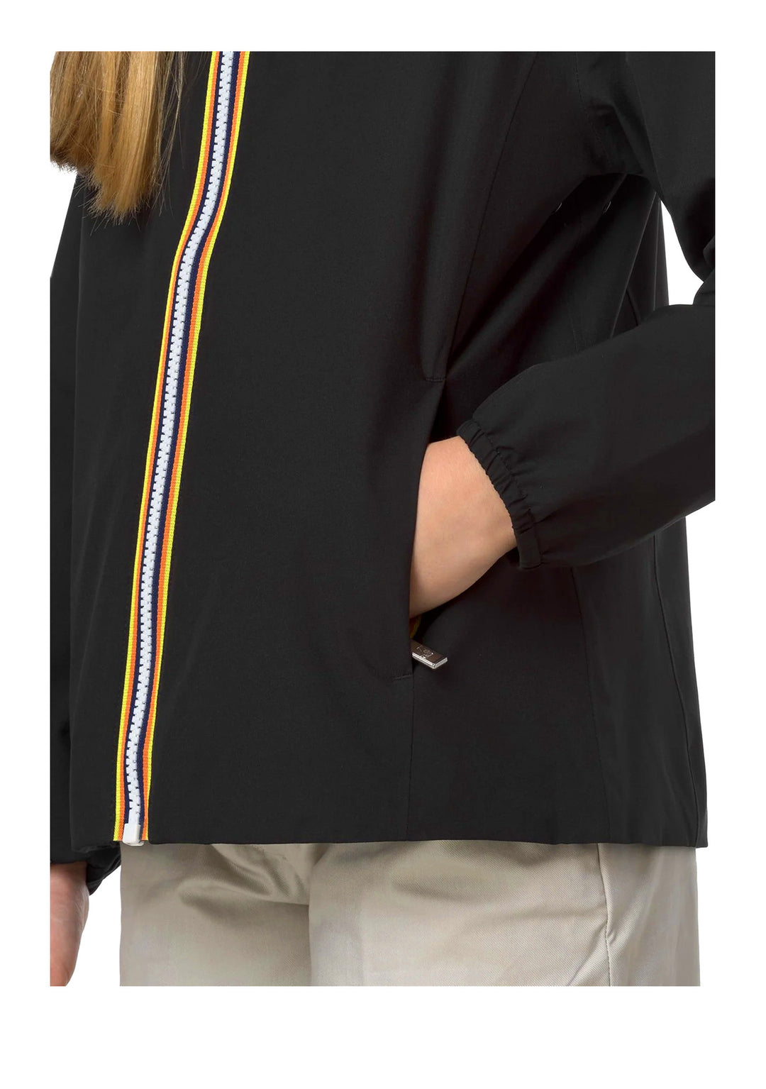 GIACCA JUNIOR Nero K-way