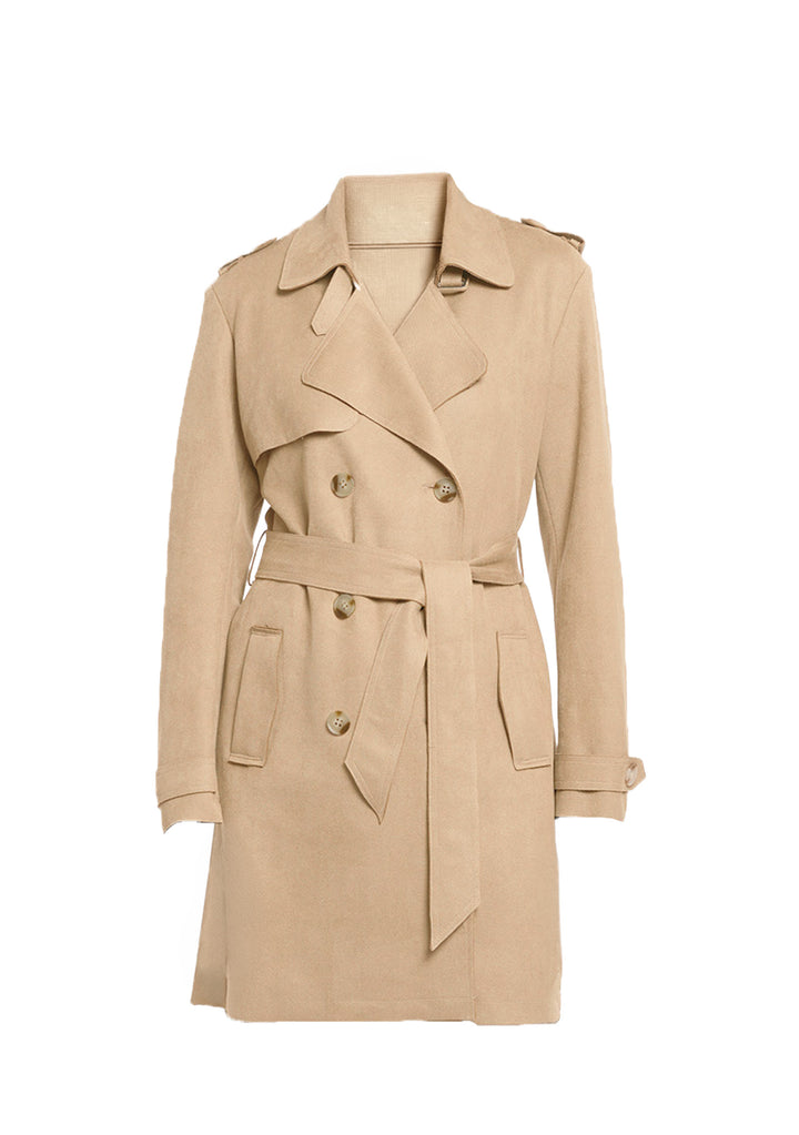 CAPPOTTO DONNA Beige Rino&pelle