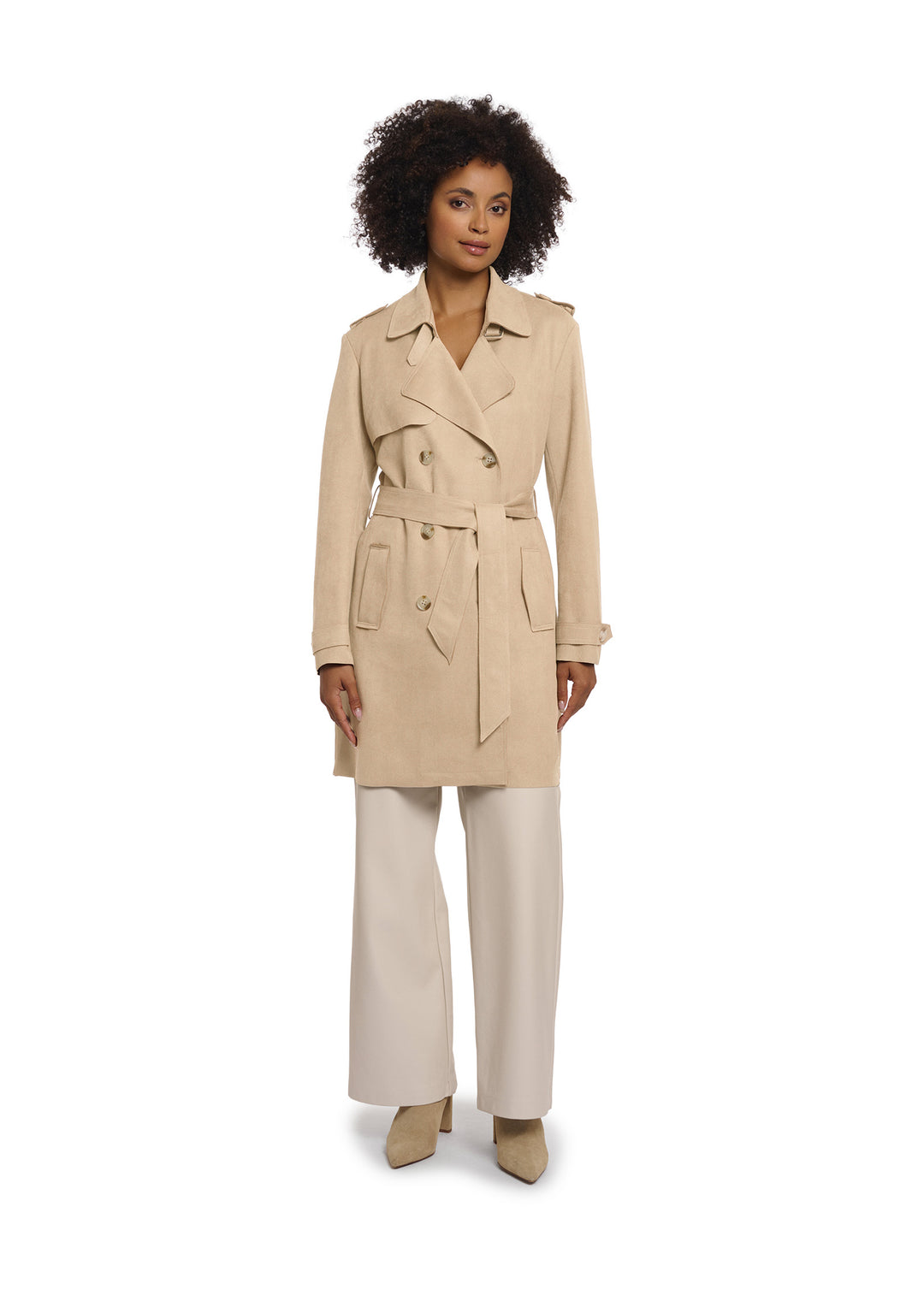 CAPPOTTO DONNA Beige Rino&pelle