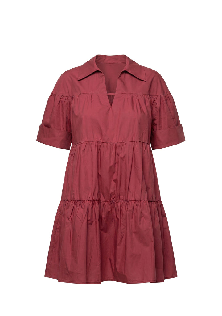 ABITO DONNA Bordeaux Kaos
