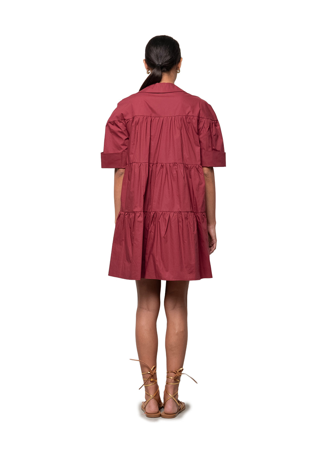 ABITO DONNA Bordeaux Kaos
