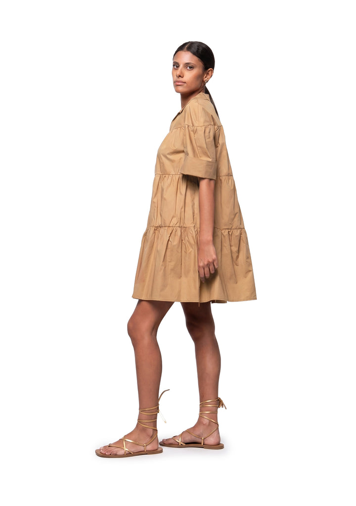 ABITO DONNA Cammello Kaos