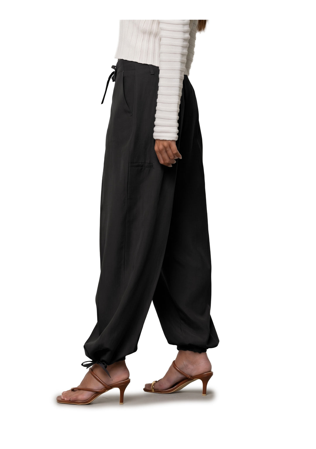 PANTALONE DONNA Nero Kaos