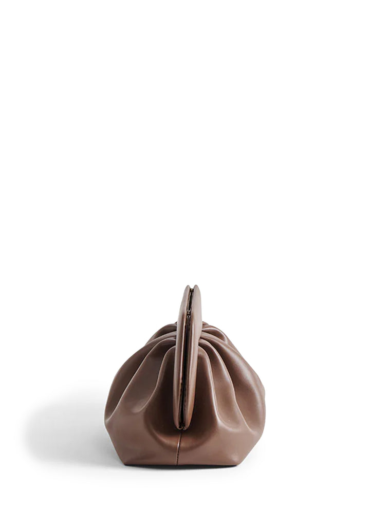 BORSA Marrone Themoirè