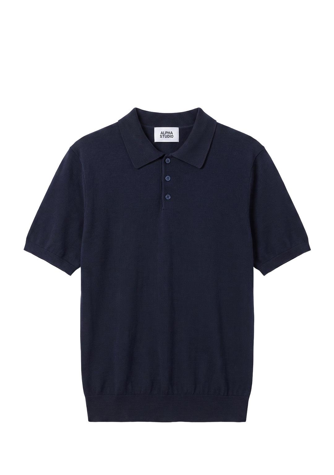 POLO UOMO Blu Alpha Studio