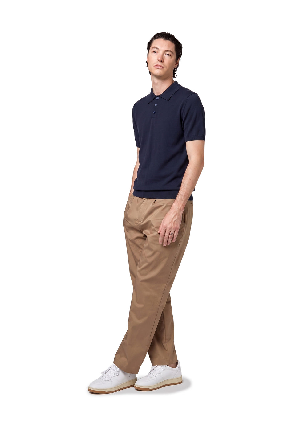 POLO UOMO Blu Alpha Studio