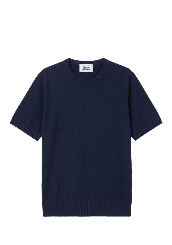 T-SHIRT UOMO Blu Alpha Studio