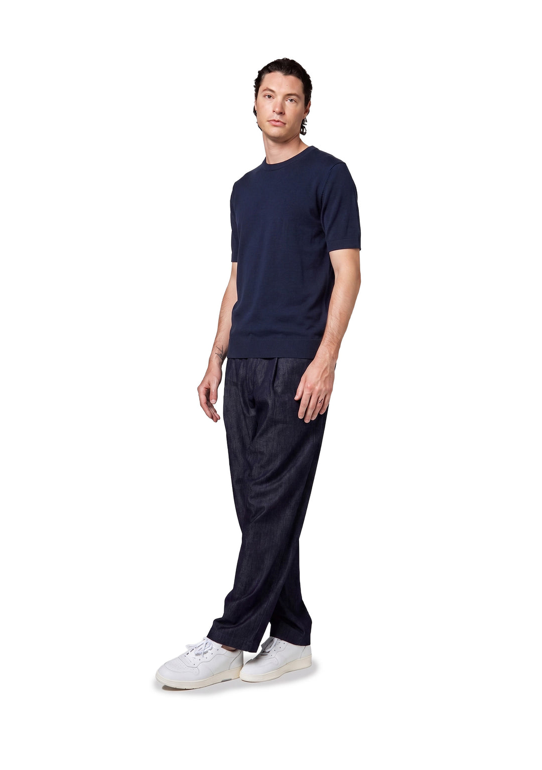 T-SHIRT UOMO Blu Alpha Studio