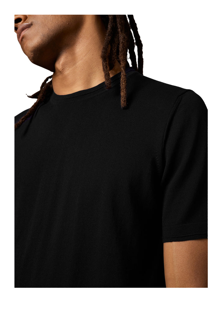 T-SHIRT UOMO Nero Alpha Studio
