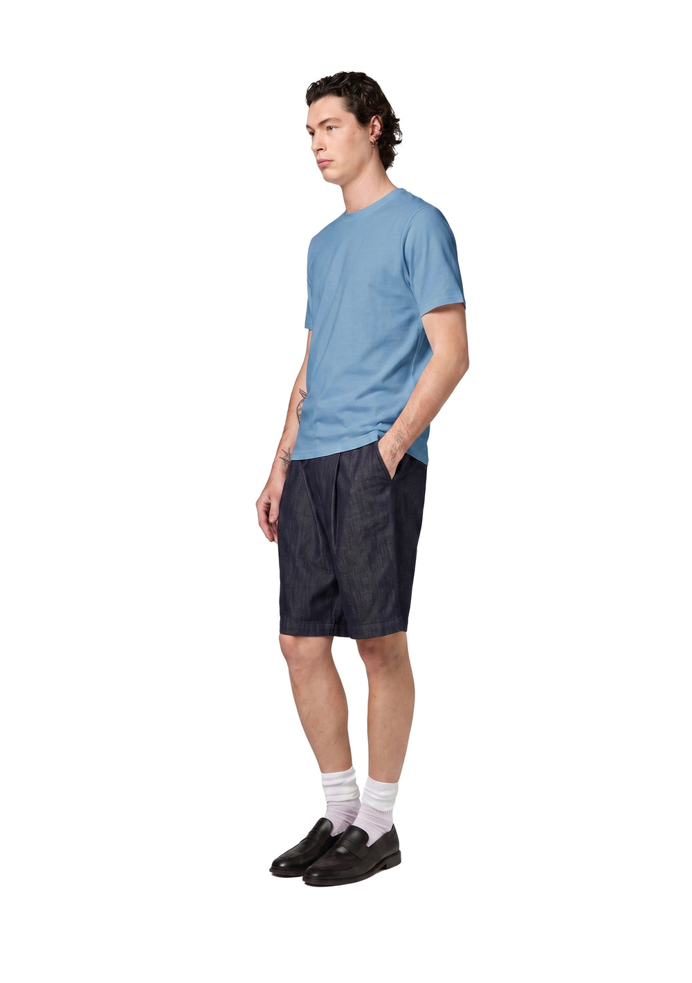 T-SHIRT UOMO Celeste Alpha Studio