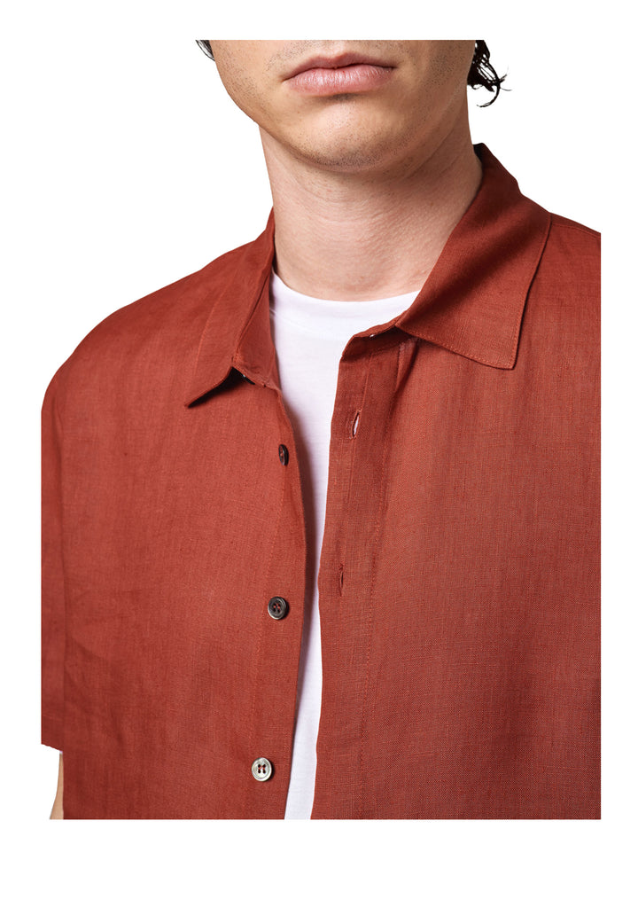 CAMICIA UOMO Arancione Alpha Studio