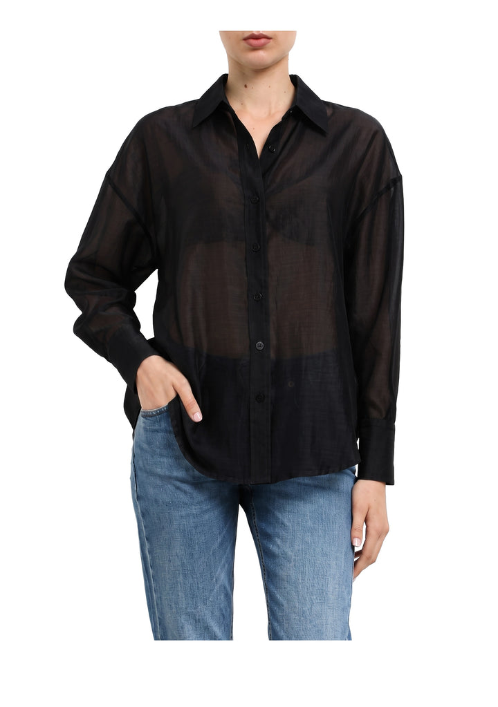 CAMICIA DONNA Nero Anonyme