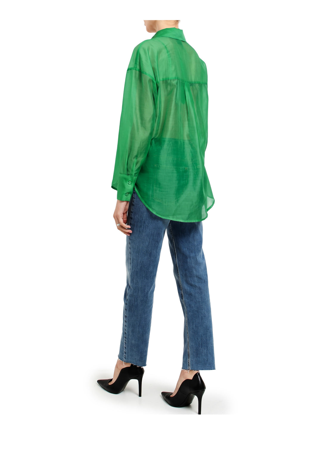 CAMICIA DONNA Verde Anonyme