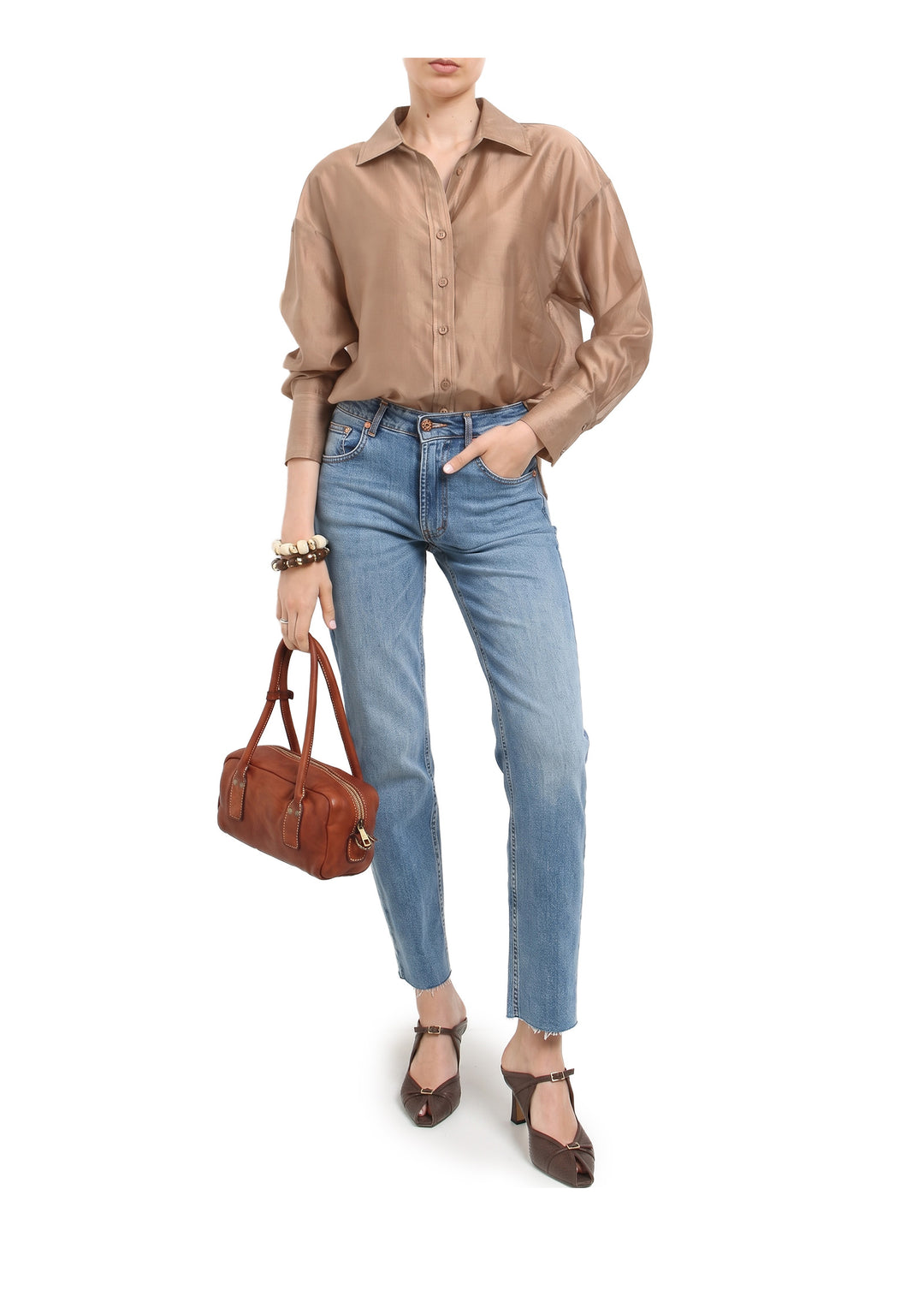 CAMICIA DONNA Beige Anonyme