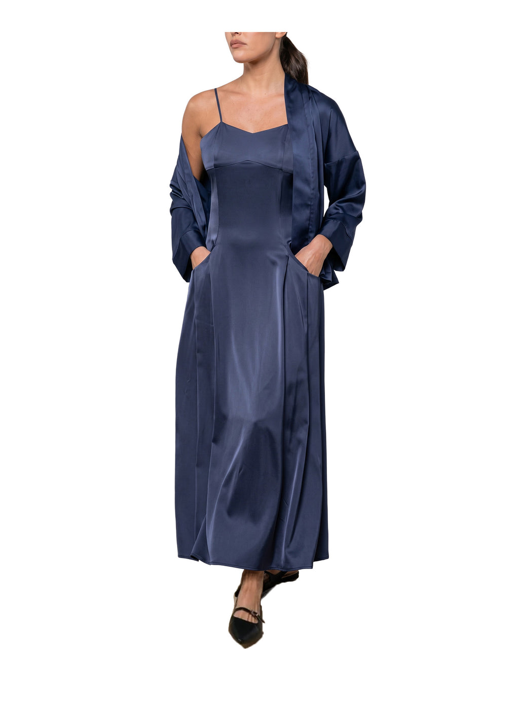 KIMONO Blu Anonyme