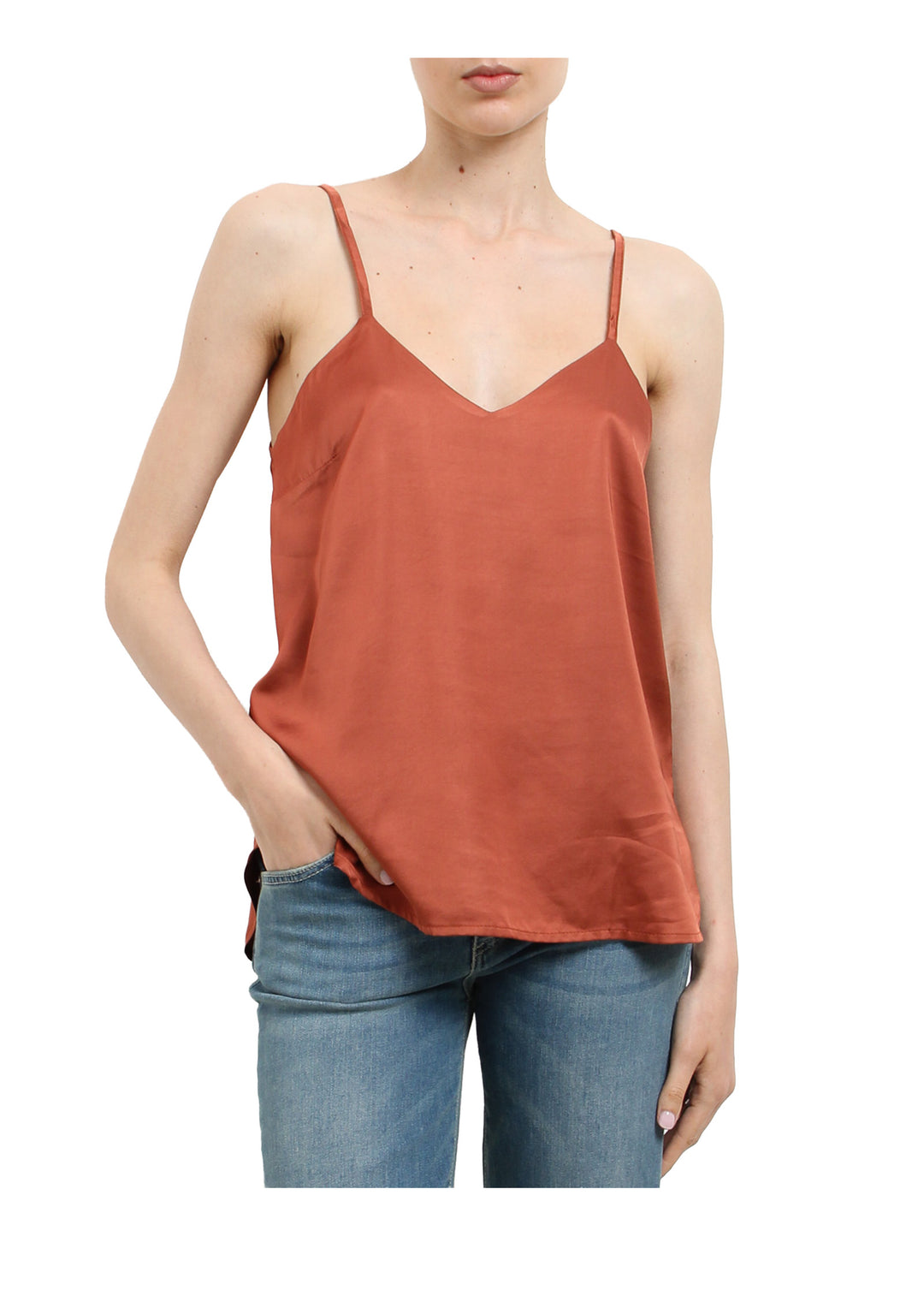 BLUSA DONNA Rosso Anonyme