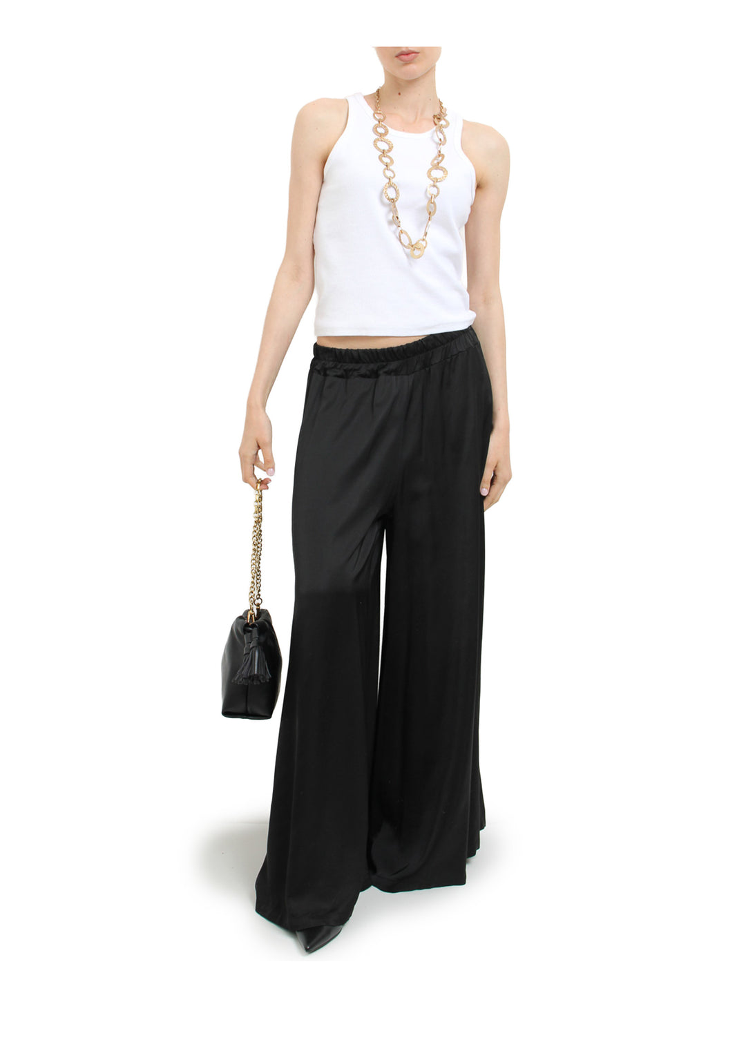 PANTALONE DONNA Nero Anonyme