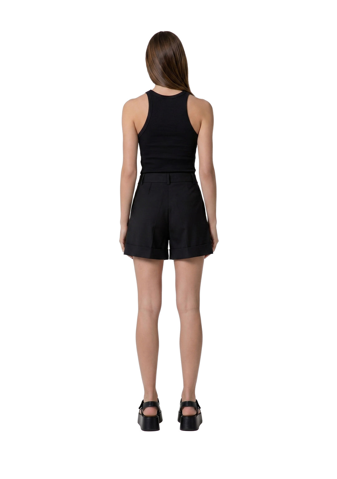 SHORTS DONNA Nero Hinnominate
