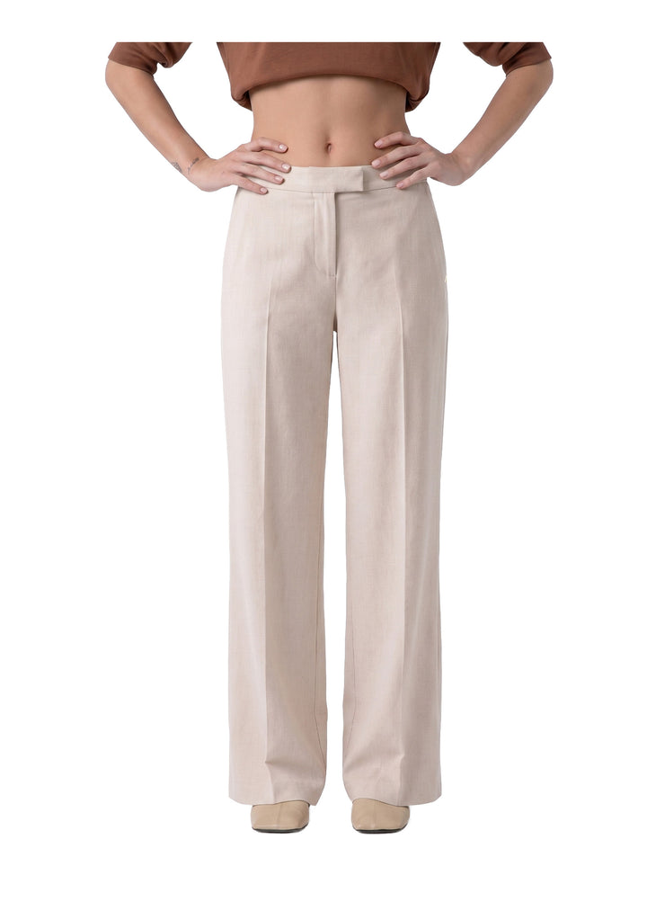 PANTALONE DONNA Beige Hinnominate