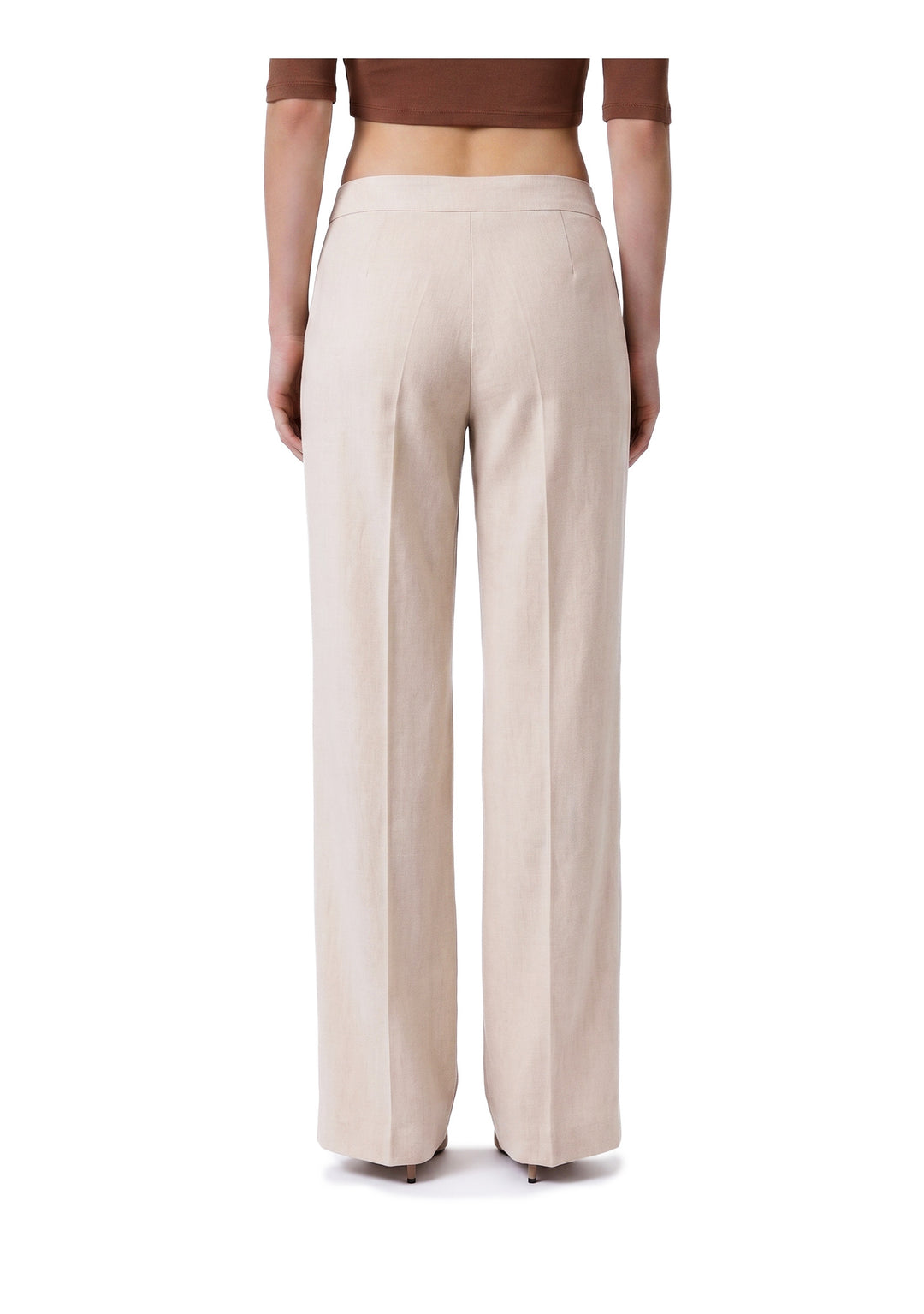 PANTALONE DONNA Beige Hinnominate