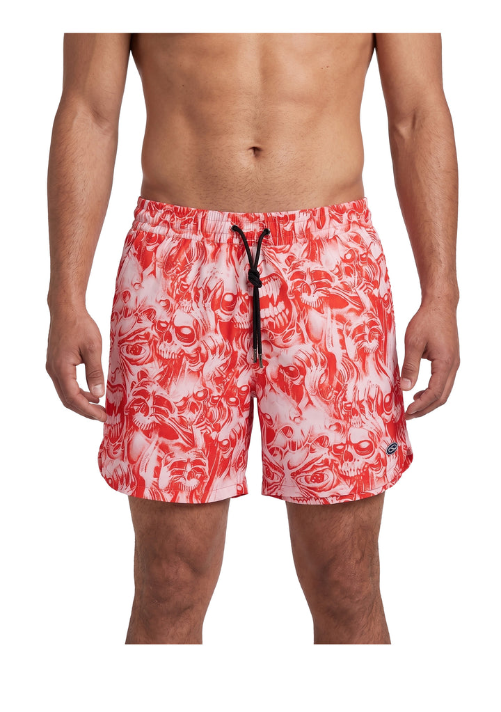 COSTUME SHORTS Rosso Propaganda