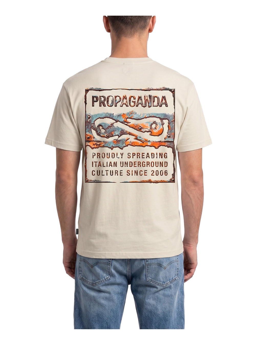 T-SHIRT UOMO Beige Propaganda