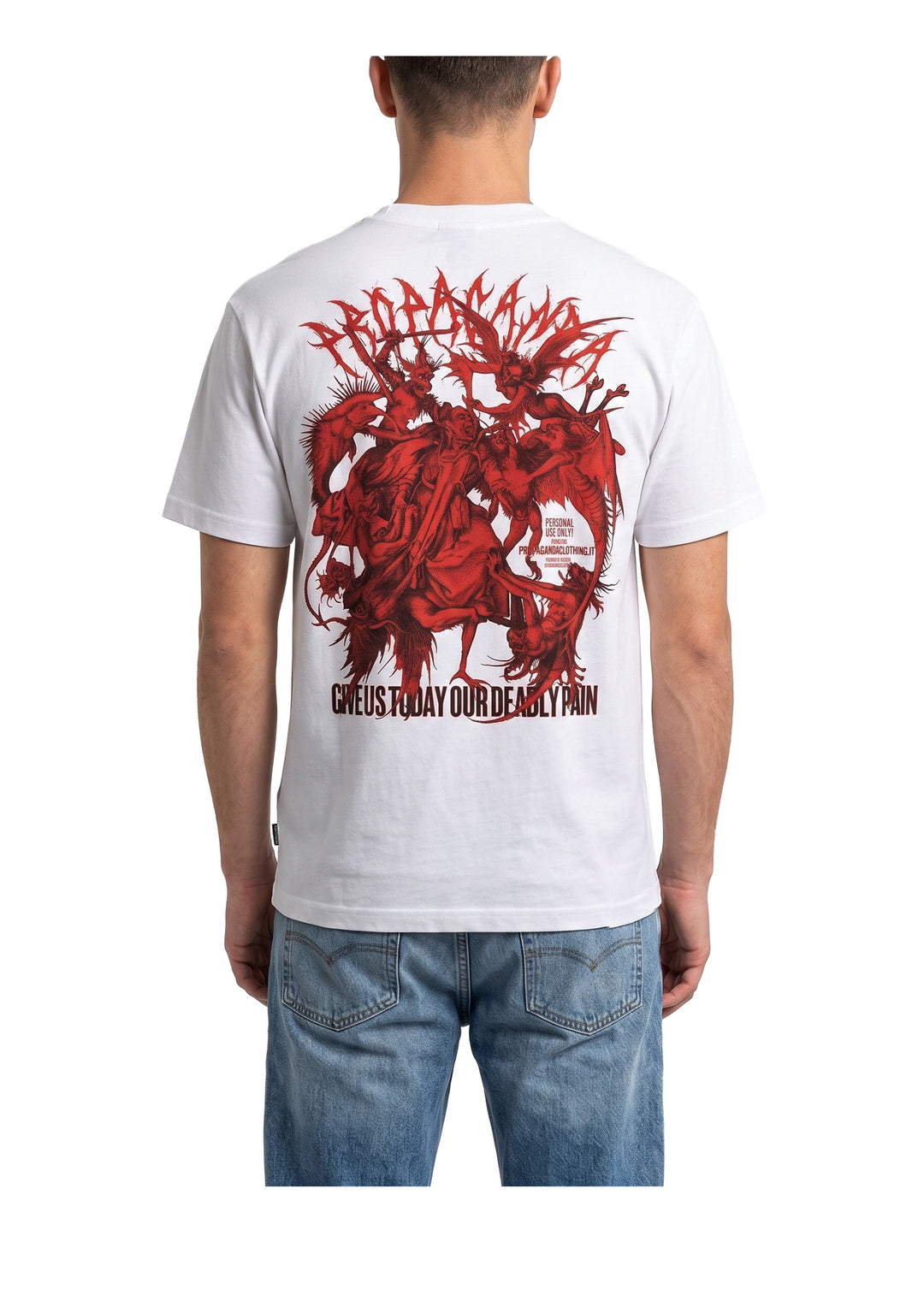 T-SHIRT UOMO Bianco Propaganda