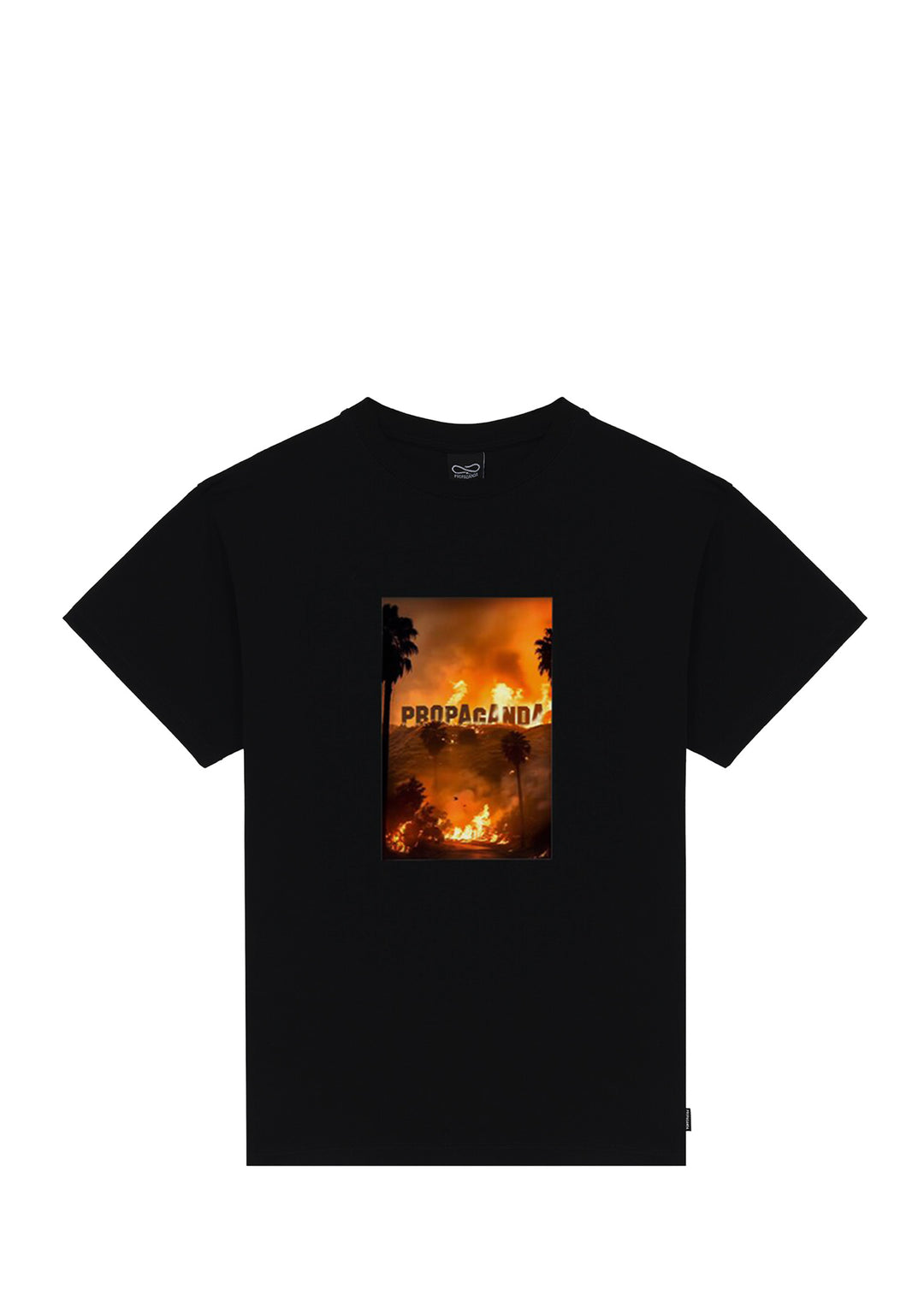 T-SHIRT DONNA Nero Propaganda