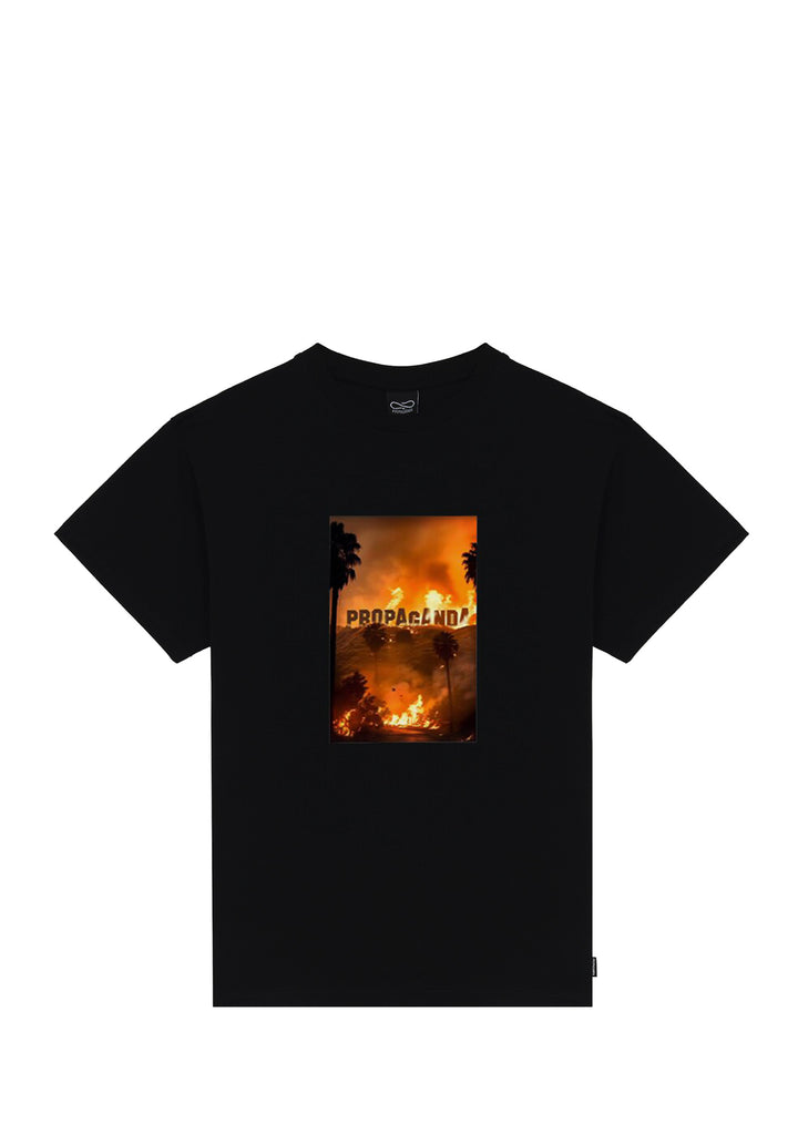 T-SHIRT DONNA Nero Propaganda