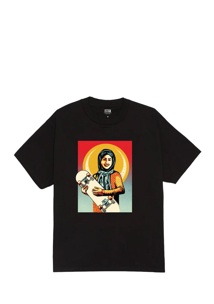T-SHIRT UOMO Nero Obey