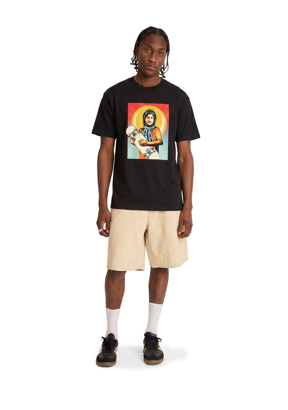 T-SHIRT UOMO Nero Obey