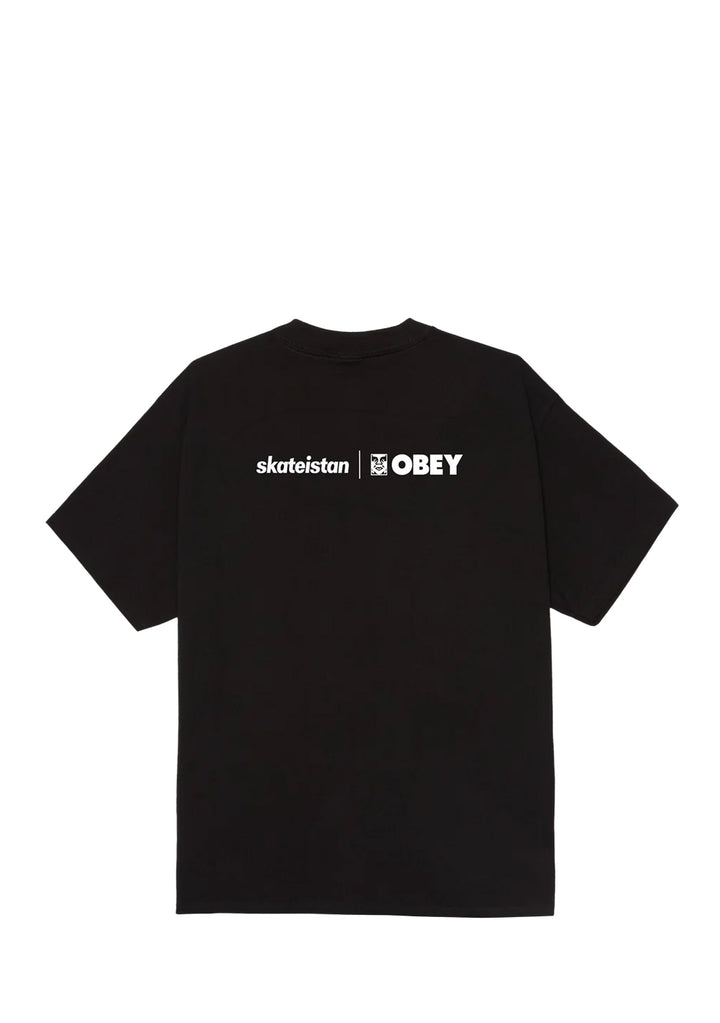 T-SHIRT UOMO Nero Obey