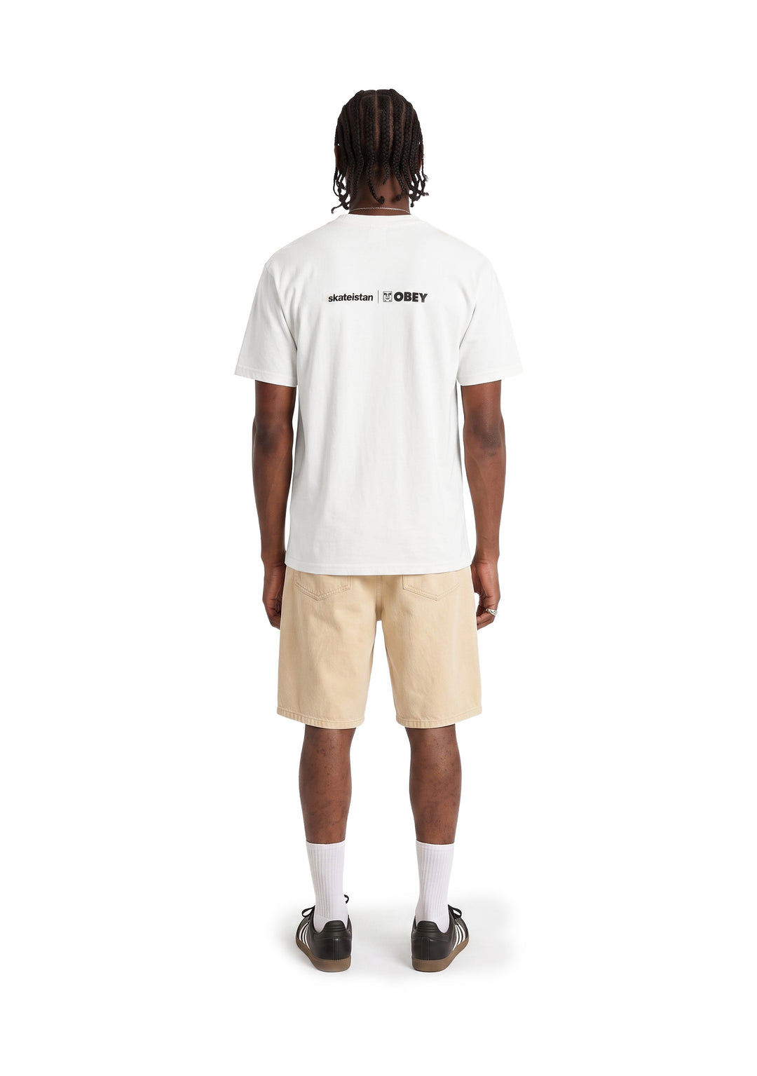 T-SHIRT UOMO Bianco Obey