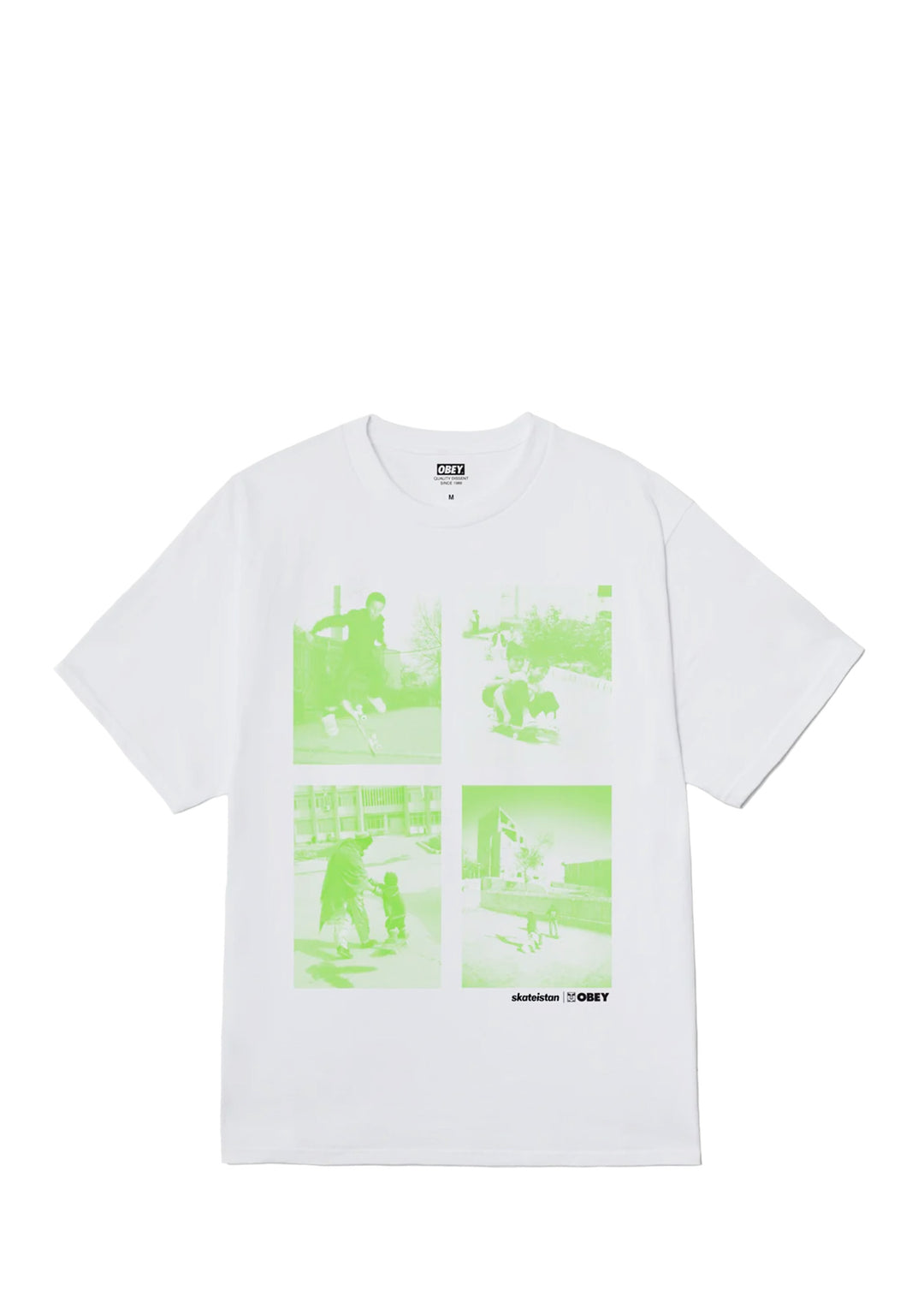 T-SHIRT UOMO Bianco Obey