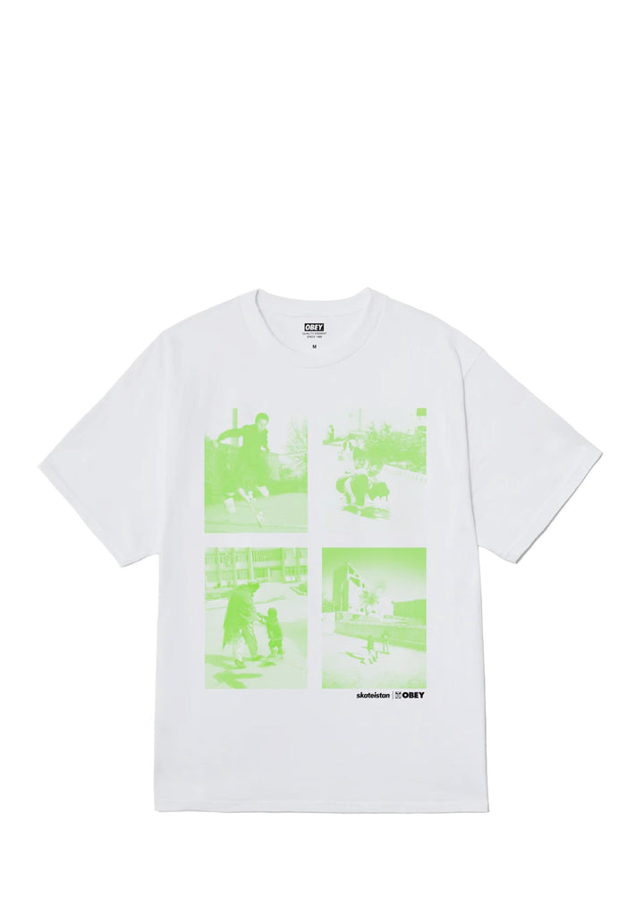 T-SHIRT UOMO Bianco Obey