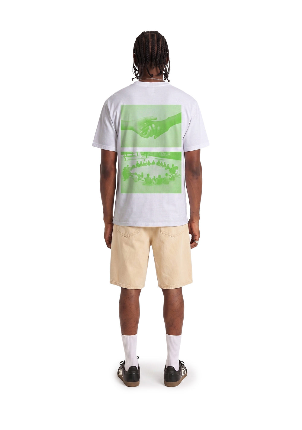 T-SHIRT UOMO Bianco Obey
