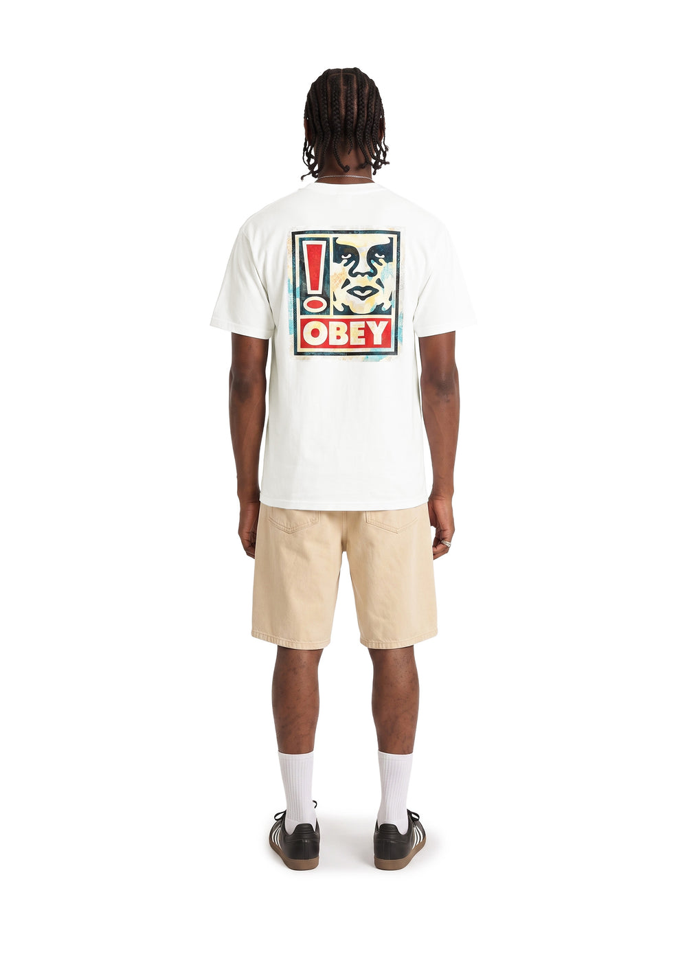 T-SHIRT UOMO Bianco Obey