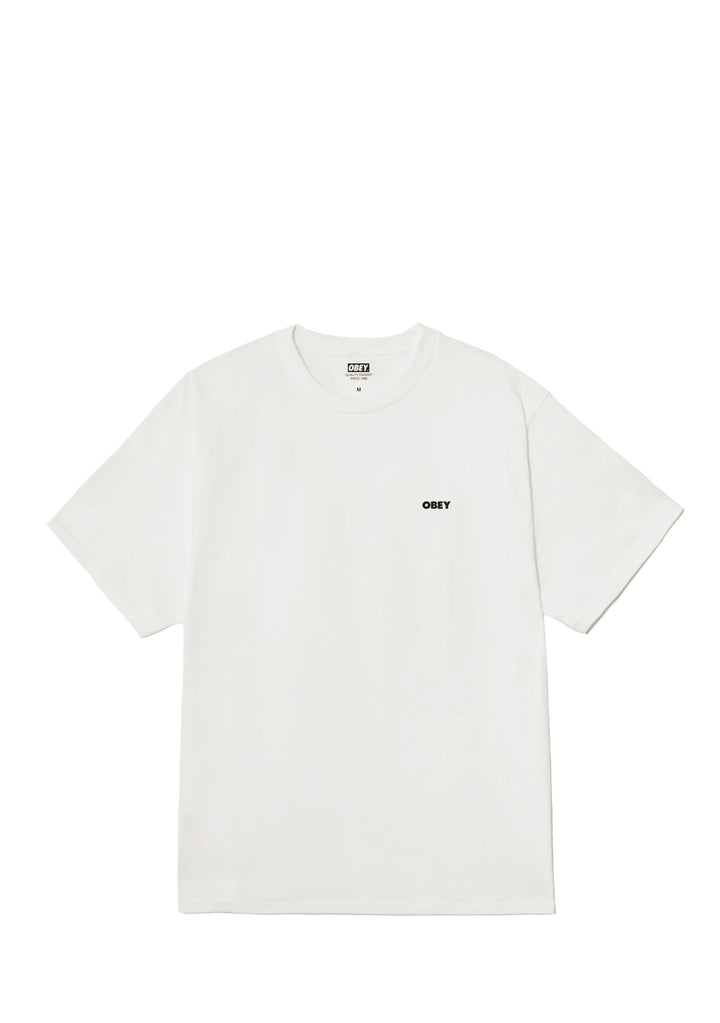 T-SHIRT UOMO Bianco Obey